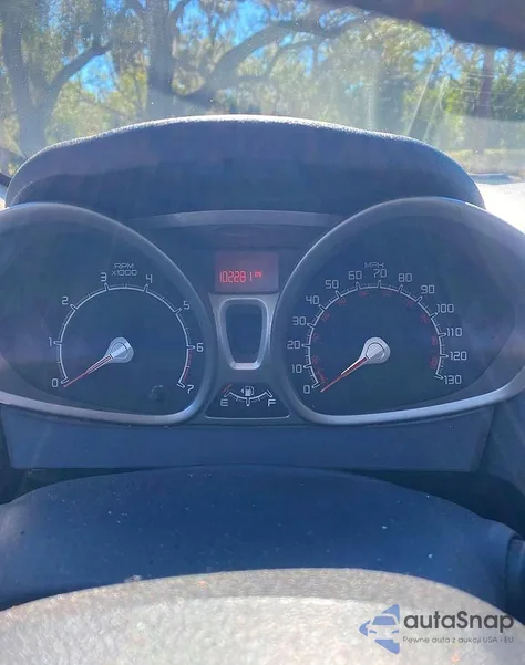 2012 Ford Fiesta Se z USA, uszkodzony, nr VIN 3FADP4BJ4CM101219